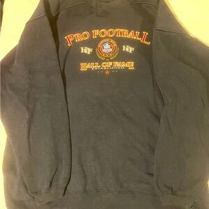 Rare VINTAGE GALT SAND NFL PRO FOOTBALL HALL OF FAME SWEATSHIRT MENS SZ:XL